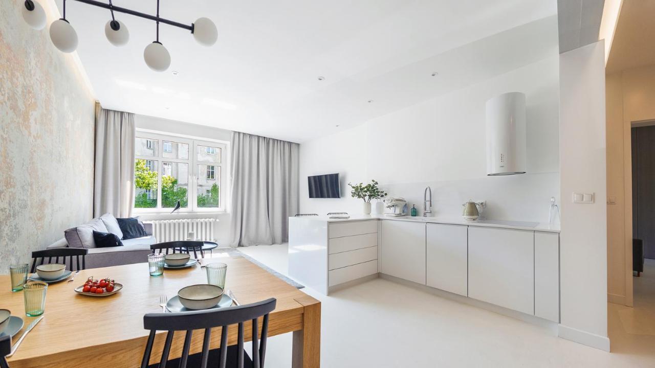 Bau Harmony Luksus 5 Minut Do Plazy Apartman Sopot Kültér fotó