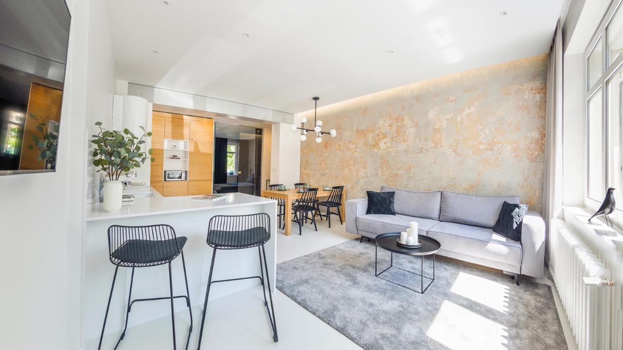 Bau Harmony Luksus 5 Minut Do Plazy Apartman Sopot Kültér fotó